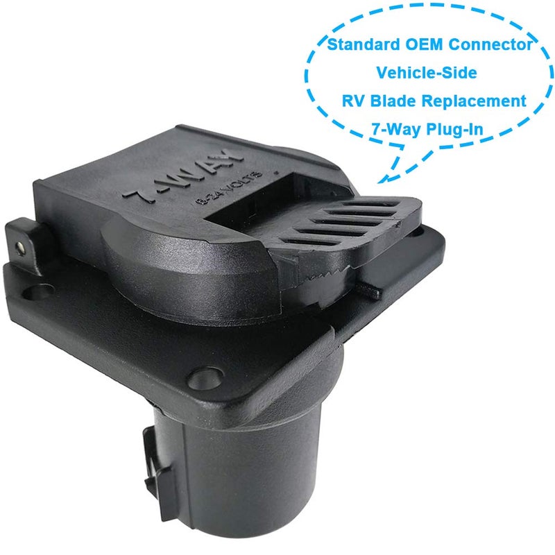 CARROFIX موصل مقطورة جانب السيارة CARROFIX بديل OEM USCAR بشفرة 7 دبابيس - Image 4